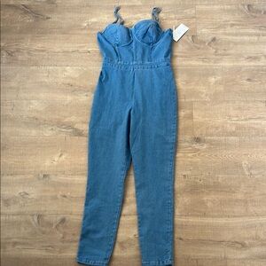 Denim jumpsuit